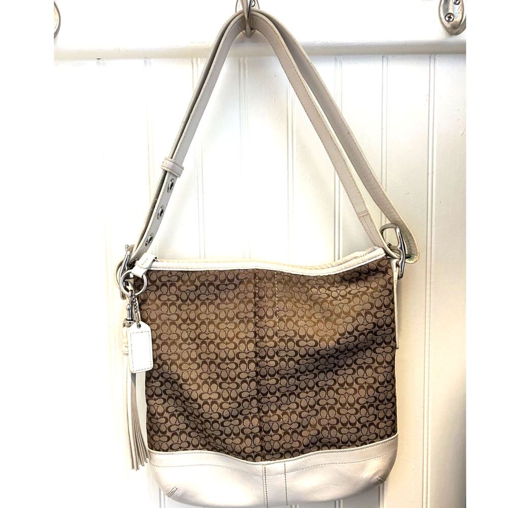 Coach Logo Convertible Handbag